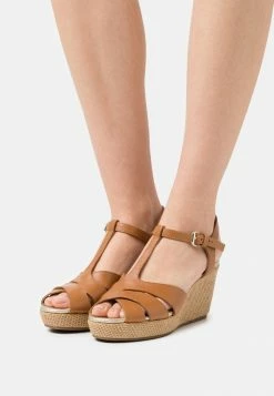 Geox SOLEIL - Sandales à Plateforme - Camel
