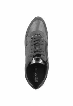 Geox D AIRELL A - Baskets Basses - Dark Grey -Pas Cher Geox Boutique fa20af79edc3420a84e07cc6430e1279