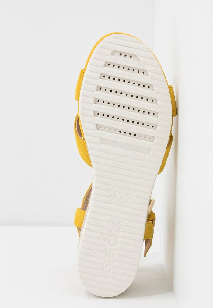 Geox ISCHIA CORDA - Sandales Compensées - Light Yellow 7 Geox ISCHIA CORDA - Sandales Compensées - Light Yellow – Image 7