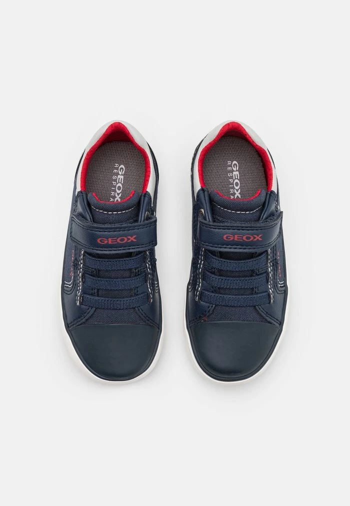 Geox GISLI BOY - Baskets Basses - Navy/red 4 Geox GISLI BOY - Baskets Basses - Navy/red – Image 4