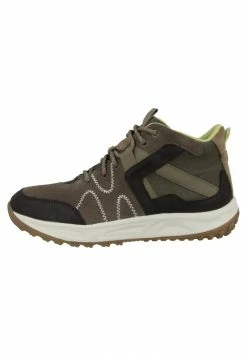 Geox DELRAY - Baskets Montantes - Dk Beige/olive