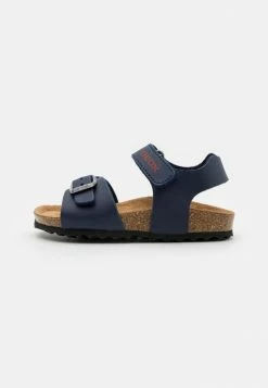 Geox GHITA BOY - Sandales - Navy/red