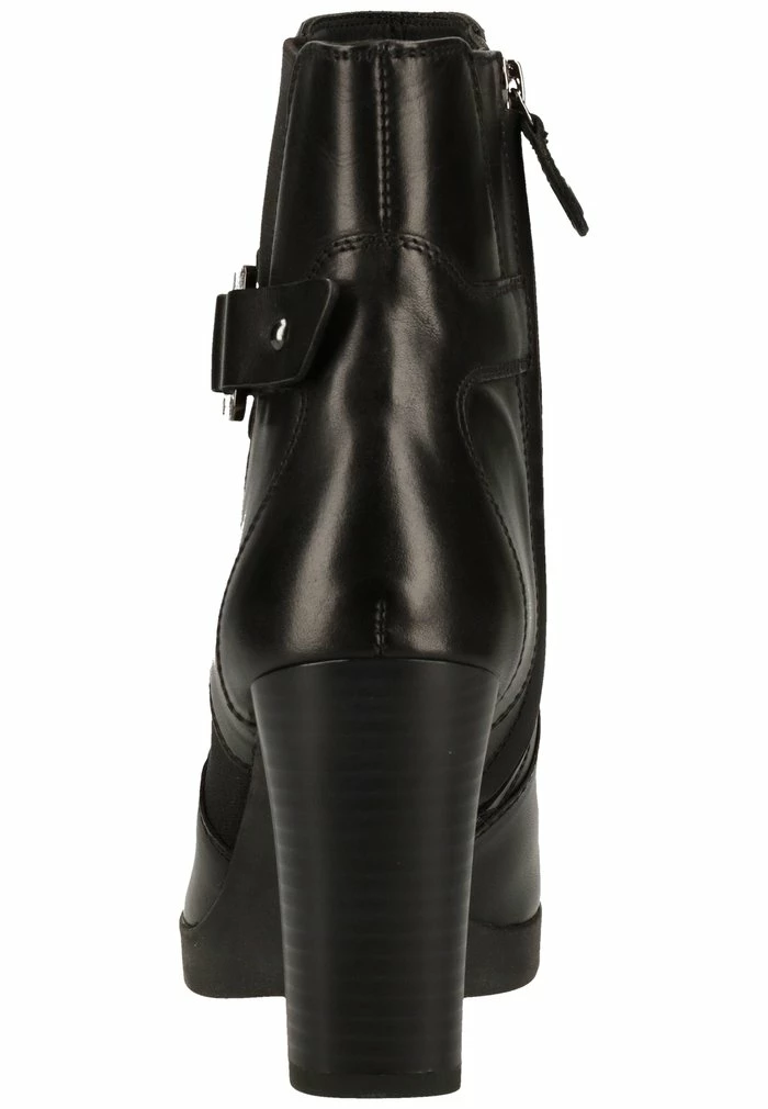 Geox Bottines à Talons Hauts - Schwarz 4 Geox Bottines à Talons Hauts - Schwarz – Image 4