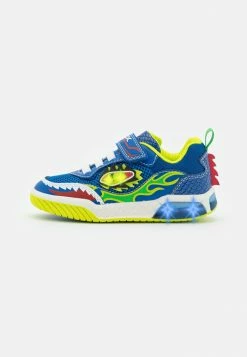 Geox INEK BOY - Baskets Basses - Royal/lime