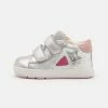 Geox BIGLIA GIRL - Baskets Basses - Silver/fuchsia