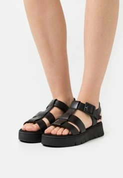 Geox DANDRA - Sandales à Plateforme - Black