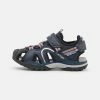 Geox JR BOREALIS - Sandales - Navy/red