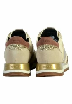 CUIR GEOX TABELYA D16AQA - Baskets Basses - Crème/taupe Clair -Pas Cher Geox Boutique ff746c51b37a4f2eb9a40ca95416666e
